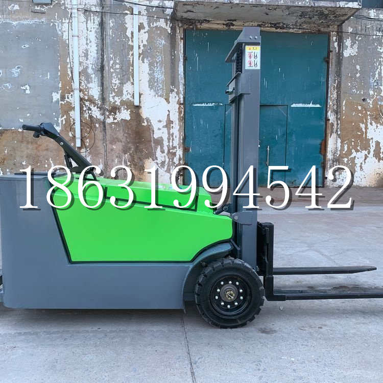 崇州市小型电动叉车1吨2吨步行站驾式电瓶堆高充电装卸车液压升降车铲车